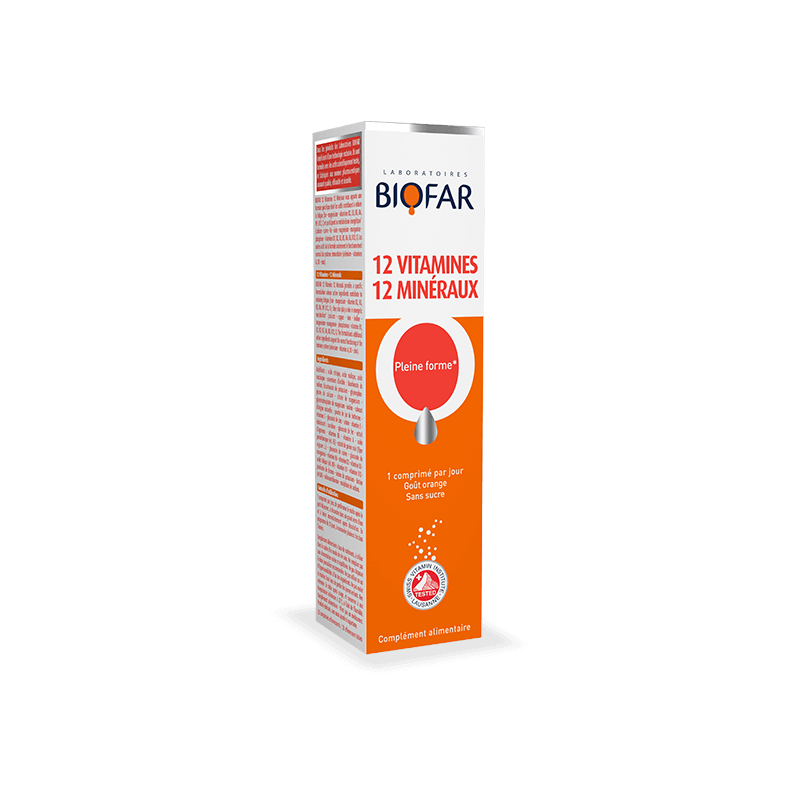 BIOFAR MULTIVIT S/SUCRE 20 CP EFF