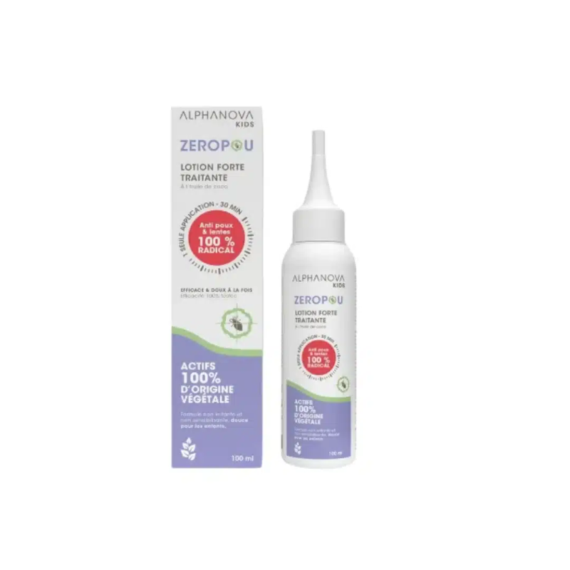 ALPHANOVA LOT anti-poux & mentes ZEROPOU 100ML