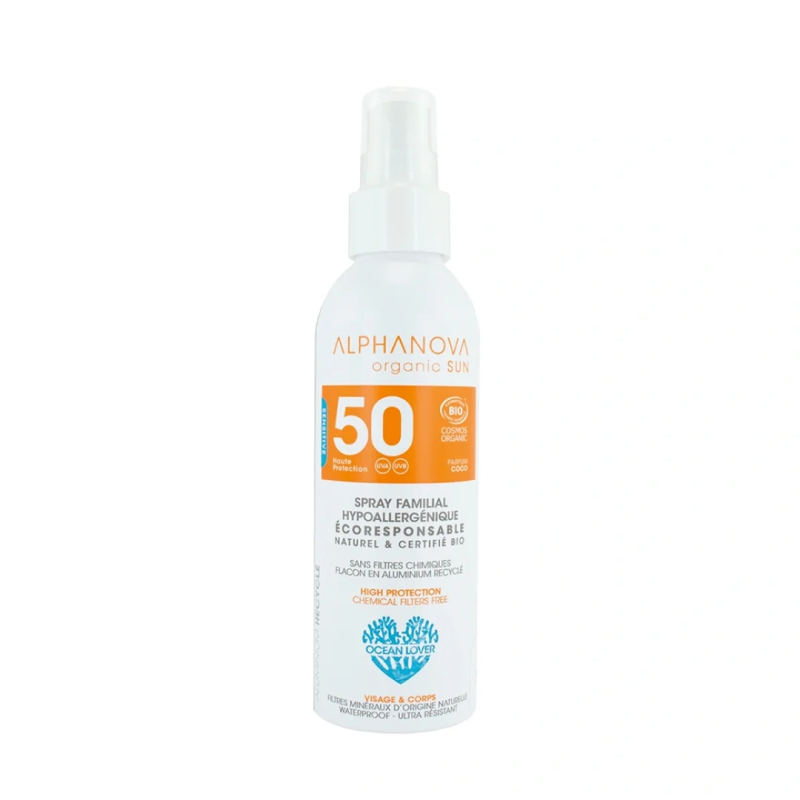 ALPHANOVA SPRAY SOL FAMILIAL HYPO SPF50 150G