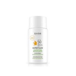 BABE FACIAL SUNSCREEN MATTIFYING SUPER FLUID COLOR SPF50 50ML