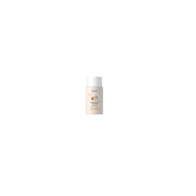 BABE FACIAL SUNSCREEN SUPER FLUID COLOR SPF50 50ML
