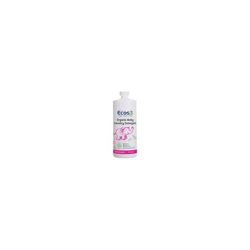 BABY LIQUIDE LESSIVE ECOS3 CONCENTREE 30 NATUREL 1050ML