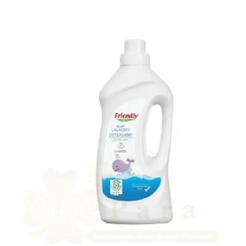 FRIENDLY BABY LIQUIDE LESSIVE 100% NATUREL 1L LAVANDE