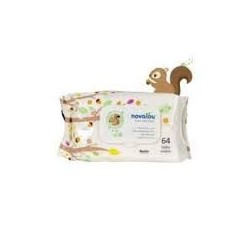 NOVALOU BABY LINGETTES 64pcs
