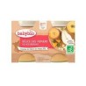 BABYBIO PETIT POT DELICE DES VERGERS 2*130G