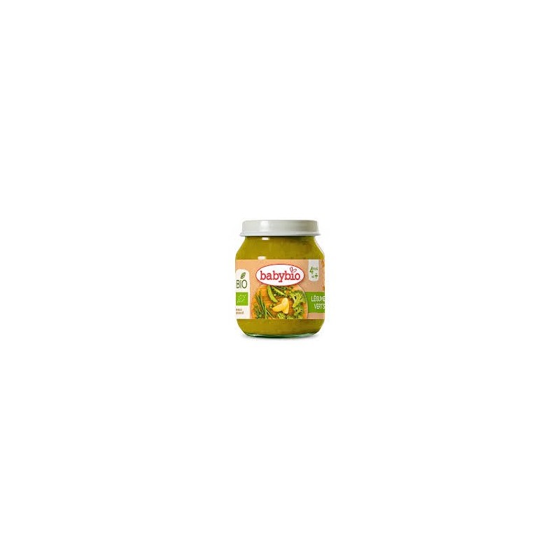 BABYBIO PETIT POT LEGUMES VERTS 130G