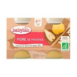 BABYBIO PETIT POT POIRE 2*130G
