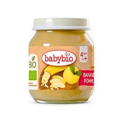 BABYBIO POT BANANE POMME 1*130G