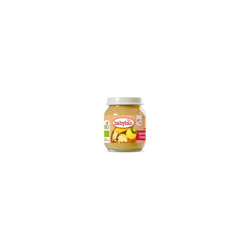 BABYBIO POT BANANE POMME 1*130G