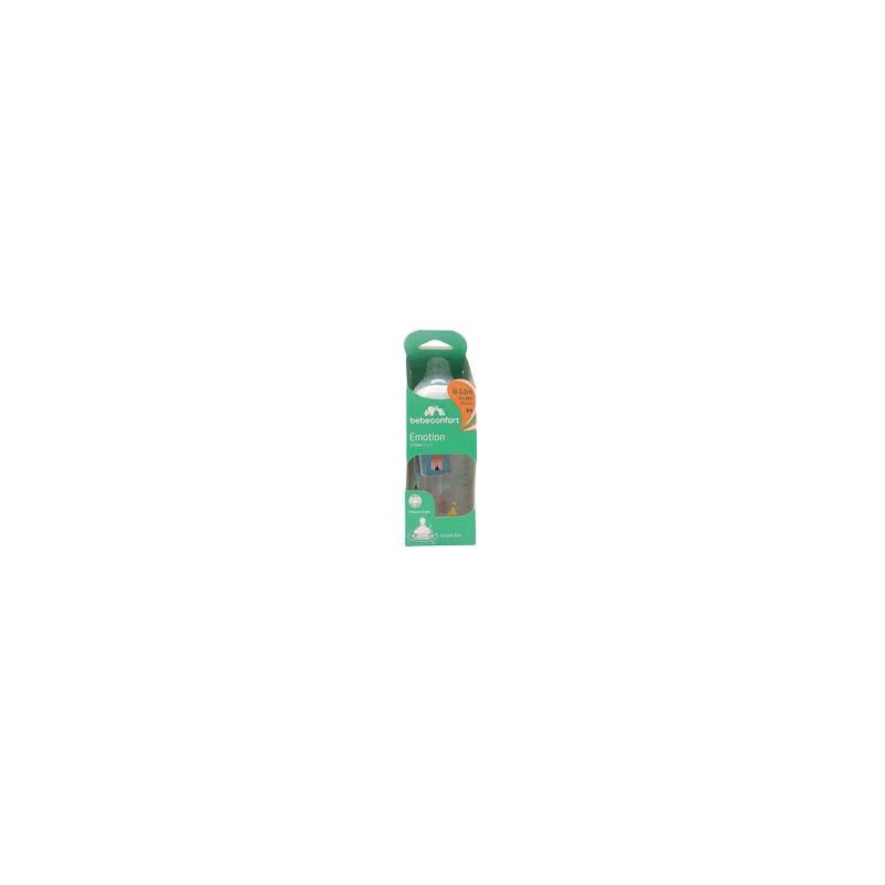 BB CONF BIB PP EMOTION AVEC POIGNEES 270ML-BLANC 8105