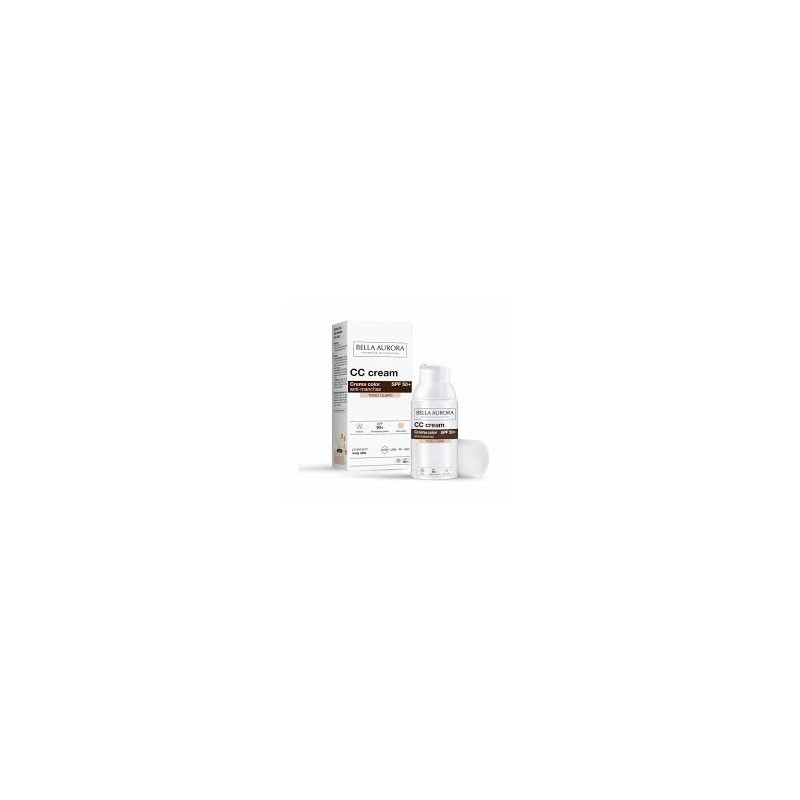 BELLA AURORA CC crème anti-taches spf 50+ Teinté CLAIR 30 ml