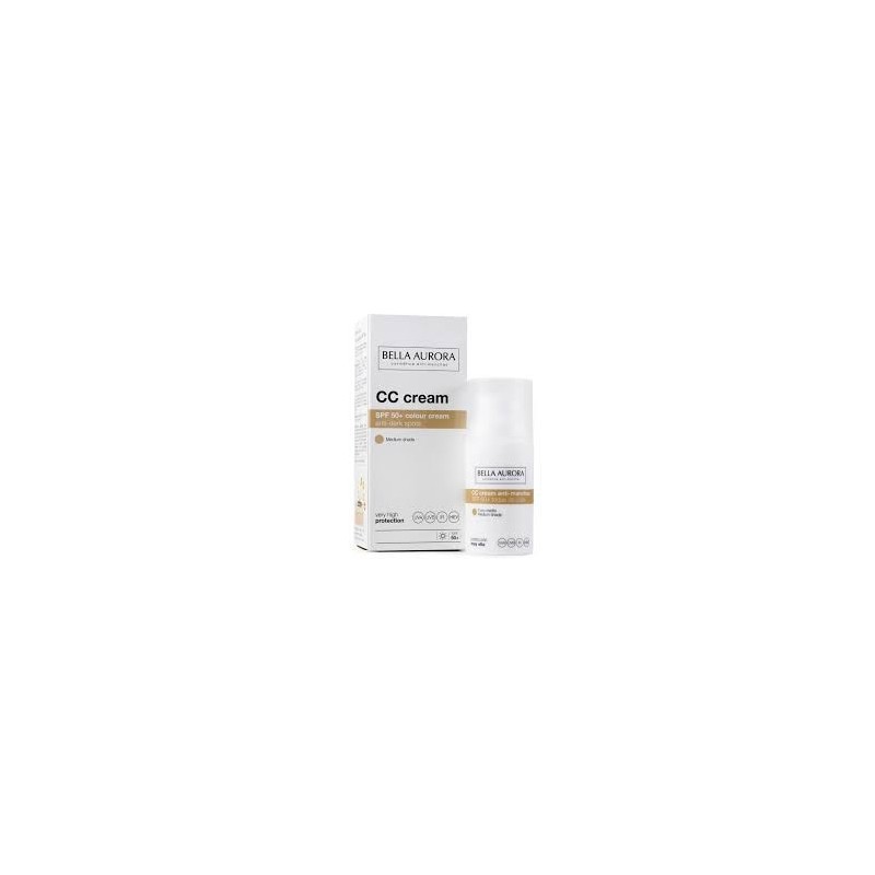 BELLA AURORA CC crème anti-taches spf 50+ Teinté MEDIUM