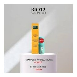 PACK BIO12 SHAMPO ANTI PELLICULARE 250ML+DEO ROLL OFFRT