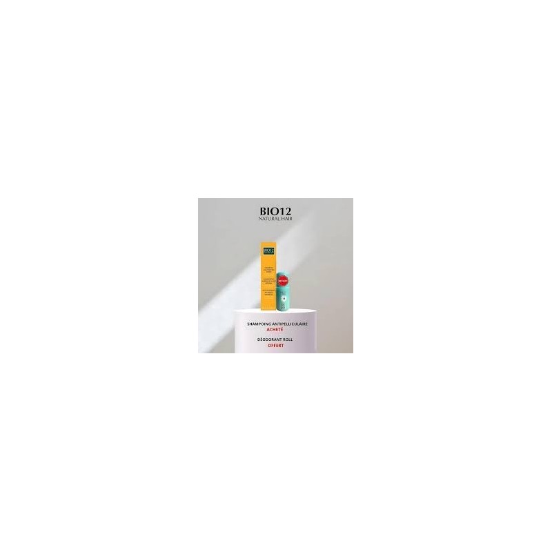 PACK BIO12 SHAMPO ANTI PELLICULARE 250ML+DEO ROLL OFFRT