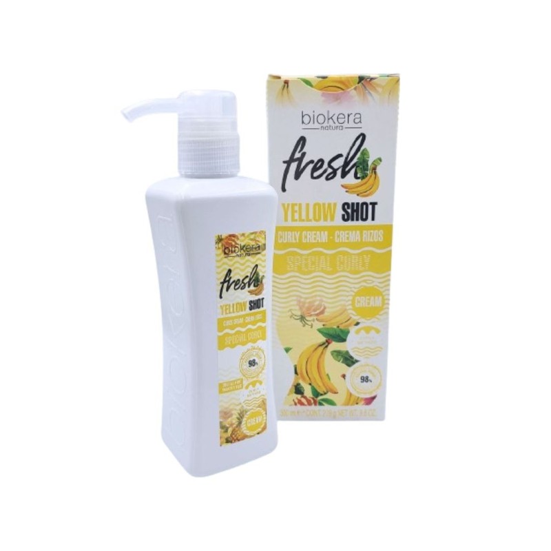 BIOKERA FRESH YELLOW SHOT CURLY CREAM 300ML