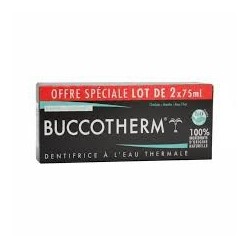 PACK BUCCOTHERM BLANCHEUR CHARBON NOIR BIO 75ml
