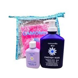 PACK CAMOMILLA BLUE ENERGY MAN 300ML+50ml offert