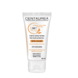 CENTAUREA CREME SOLAIRE TEINTEE NATURELLE 50ML