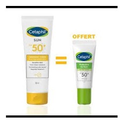 PACK CETAPHIL SUN LOTION SPF 50+ 100ML+CETAPHIL LIPBALM SPF50 OFFERT