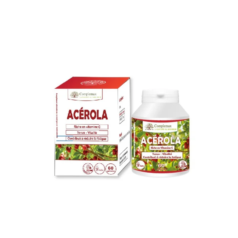 Complemax acerola 500mg 60 gelules