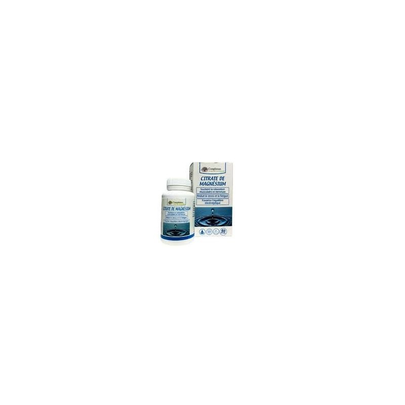 Complemax Citrate de magnesium 60 gelules