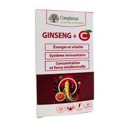 COMPLEMAX GINSENG+VIT C 60 GELULES