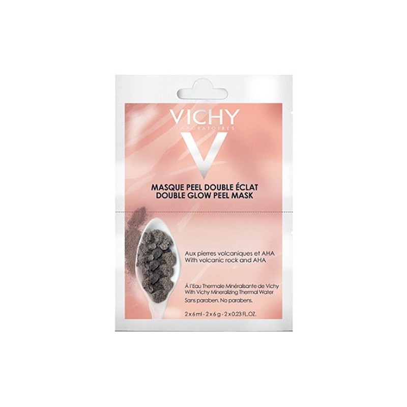 Vichy Masque Minéral Bidose Peel Double Eclat 2x 6ml