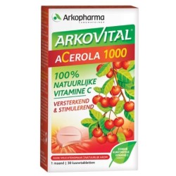 ACEROLA 1000 COMP CRO BOITE 30'S