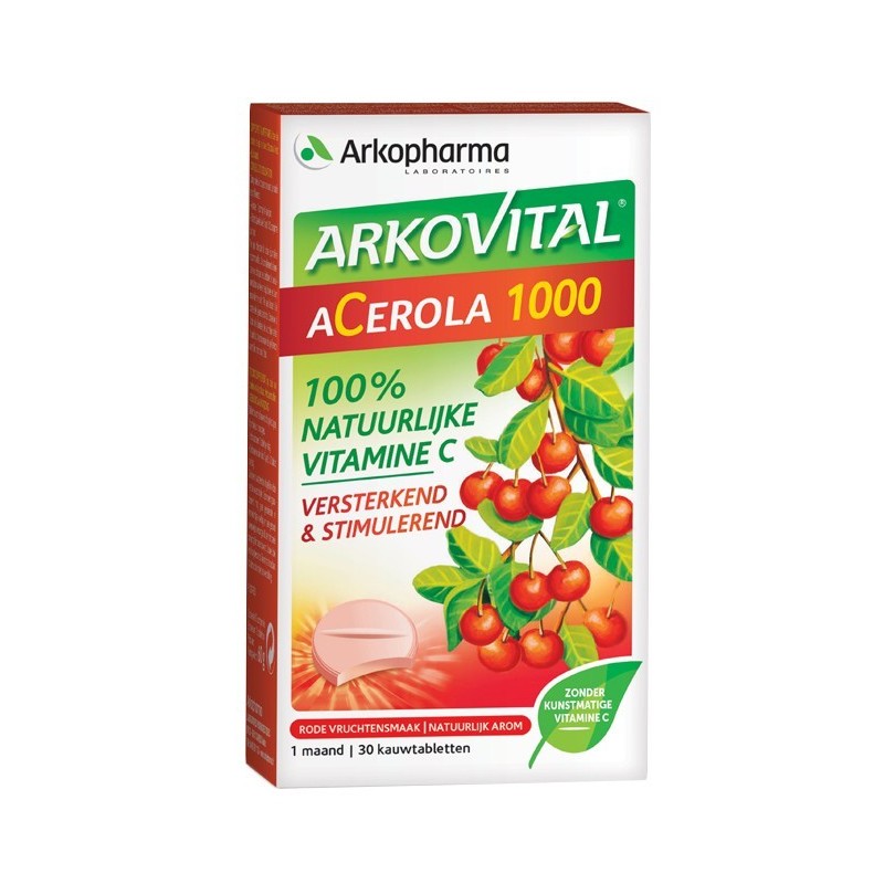 ACEROLA 1000 COMP CRO BOITE 30'S