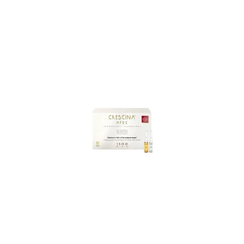 Crescina HFSC Transdermic Complete Treatment 1300 Man 10+10FL