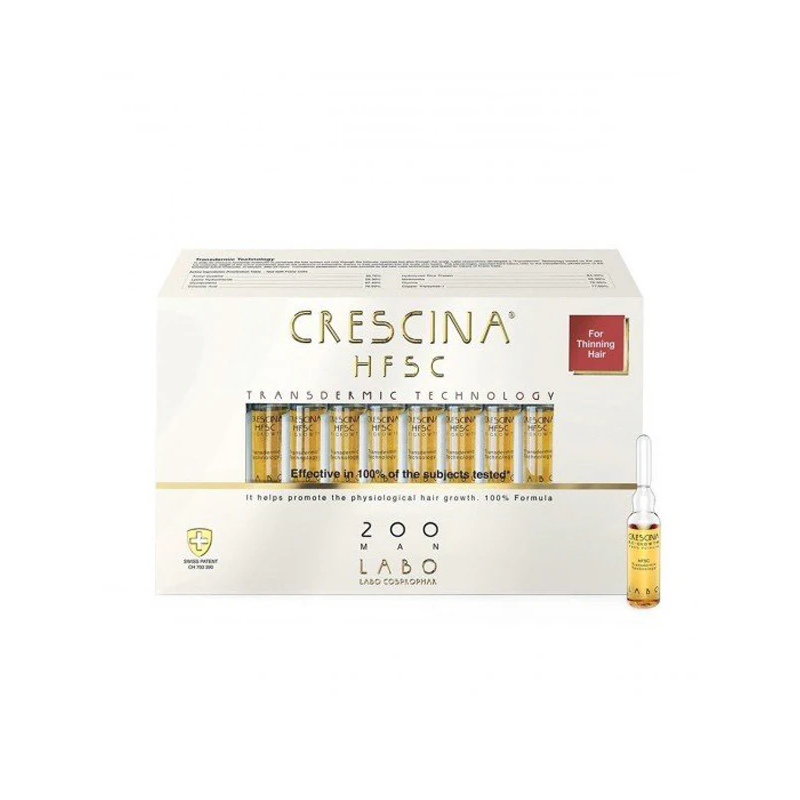 Crescina HFSC Transdermic Complete Treatment 200 Man 10+10FL