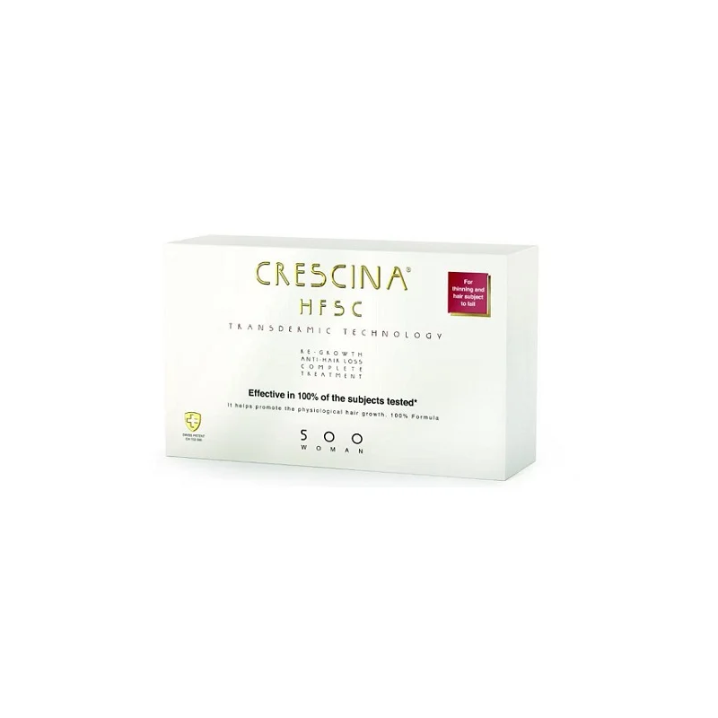 Crescina HFSC Transdermic Complete Treatment 500 Woman 10+10FL