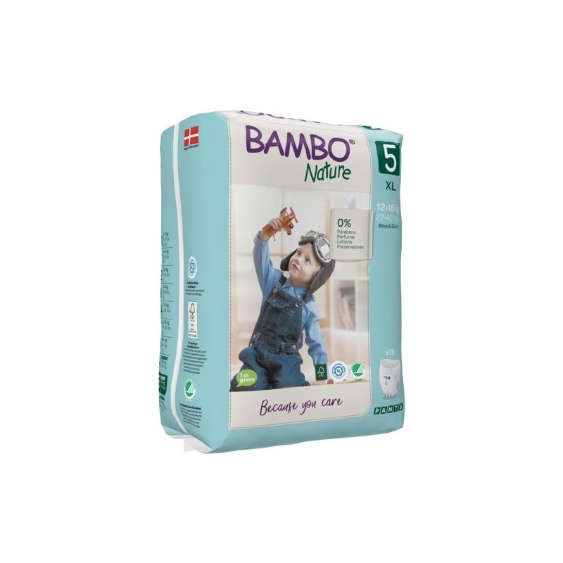 BAMBO Nature Culotte d'apprentissage T 5. 12-18kg  ( 19 U )