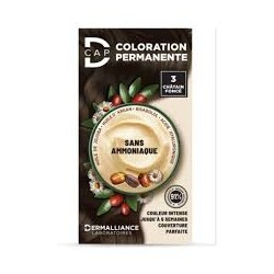 D-CAP COLORATION PERMANENTE 3 CHATAIN FONCE