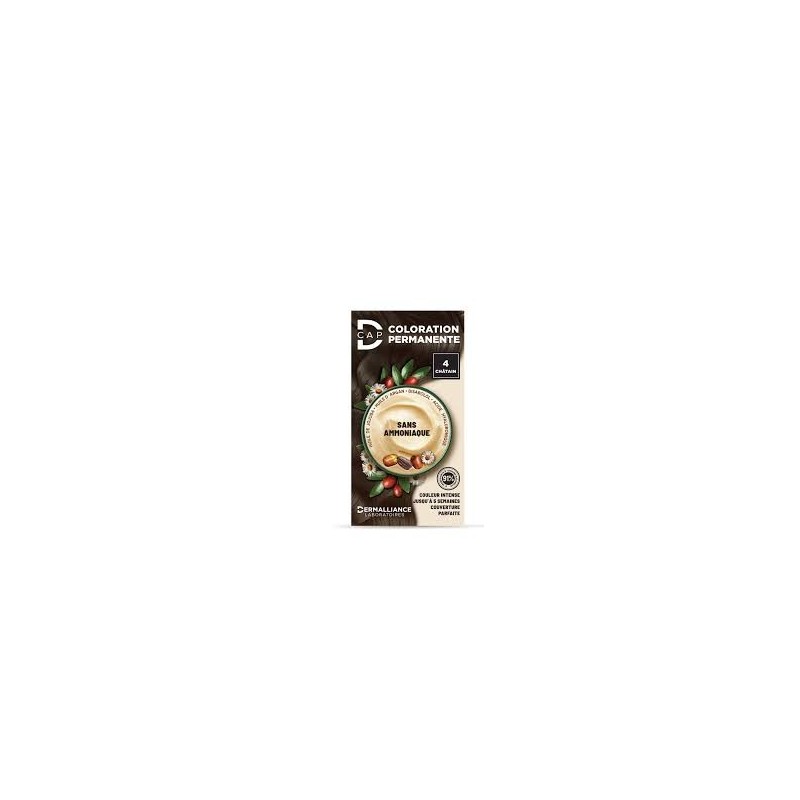 D-CAP COLORATION PERMANENTE 4 CHATAIN