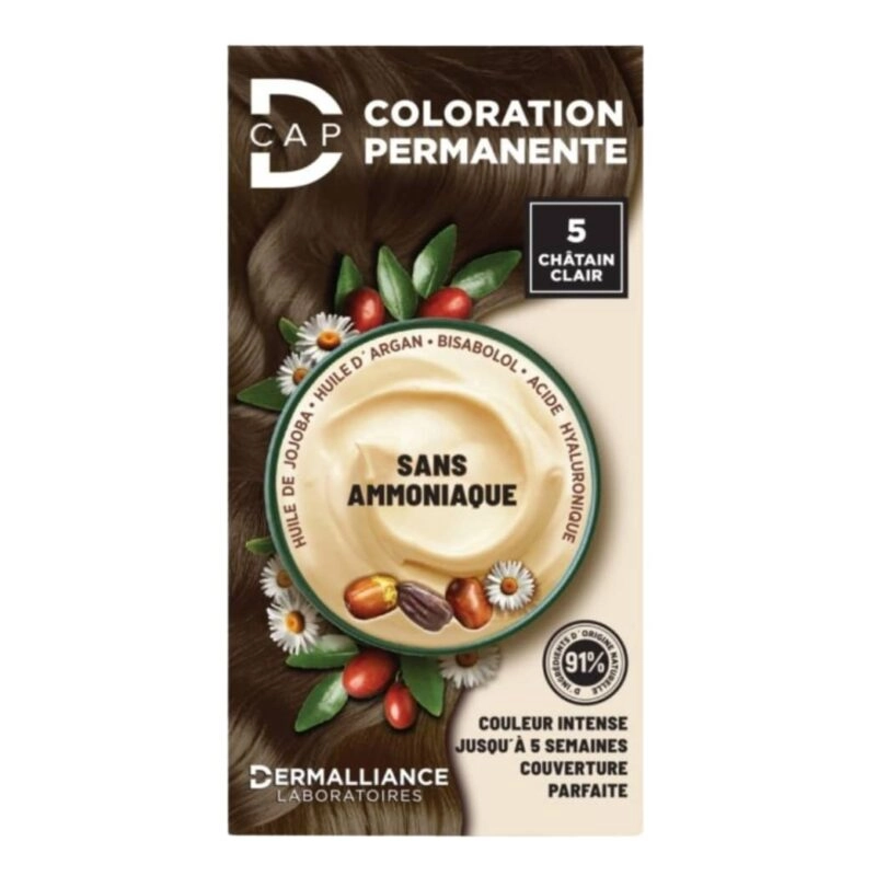 D-CAP COLORATION PERMANENTE 5,3 CHATAIN CLAIR