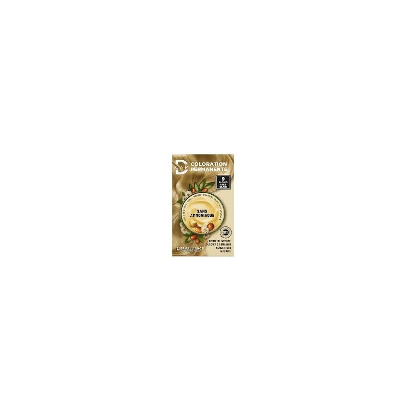 D-CAP COLORATION PERMANENTE 9 BLOND TRES